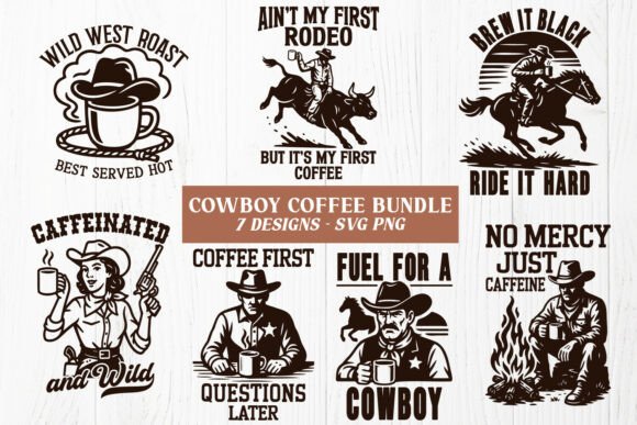 Cowboy Coffee SVG Bundle Rustic Westert Review