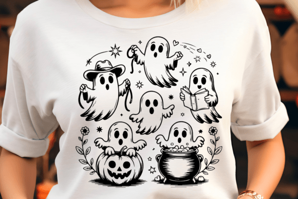 Cowboy Ghosts SVG Review: A Whimsical Halloween Design for Real Projects