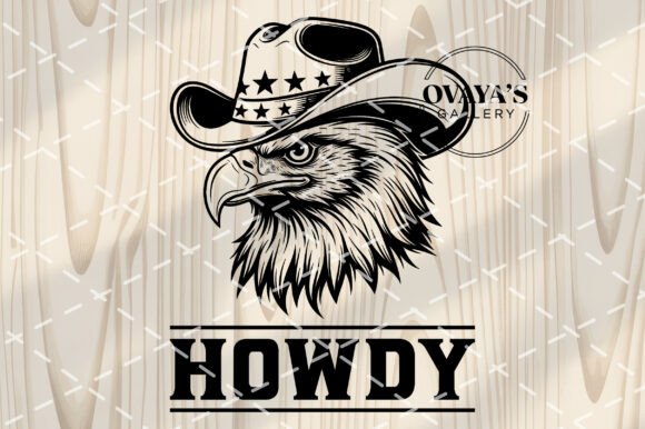 Howdy Eagle Cowboy Hat SVG Review for Real Embroidery Projects