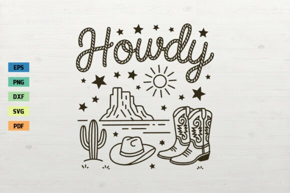 Howdy SVG Cowboy and Cowgirl Shirt Design Review