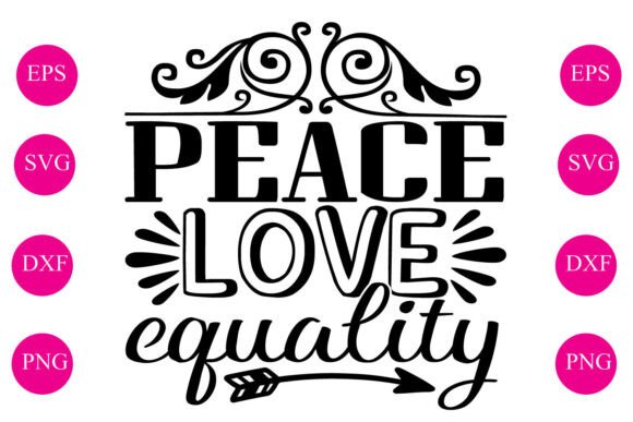 Peace Love Equality Embroidery Design Review