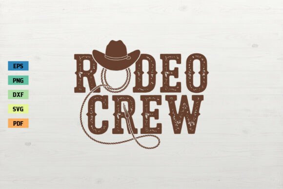 Rodeo Crew SVG Cowboy and Cowgirl Design Review