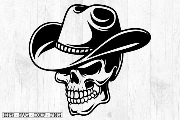 Skull in Cowboy Hat Svg: A Spooky Western Embroidery Design Review